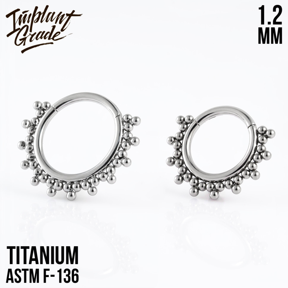 Кольцо-кликер King 1.2 мм(16 G)