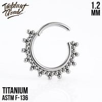 Кольцо-кликер King 1.2 мм(16 G)