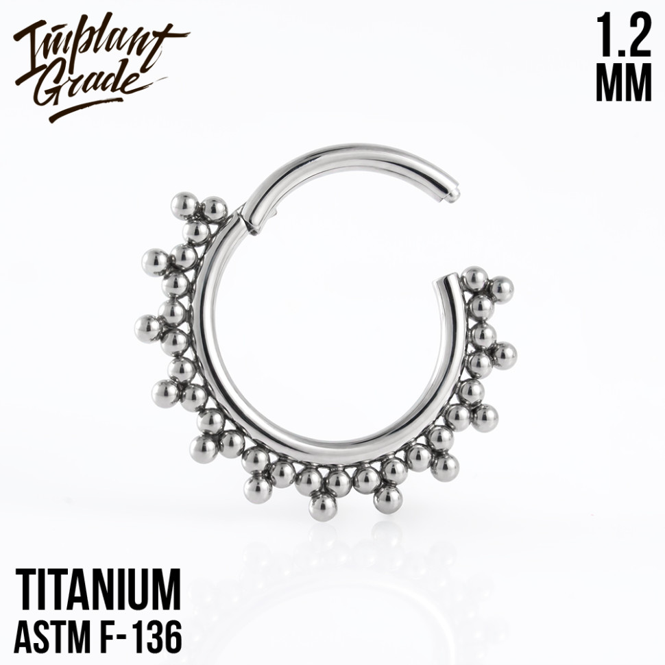 Кольцо-кликер King 1.2 мм(16 G)