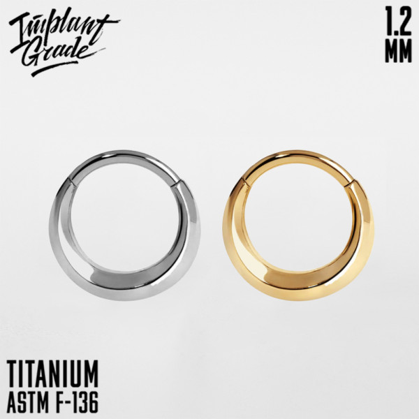 Кольцо-кликер Tribe 1.2 мм (16 G)