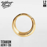 Кольцо-кликер Tribe 1.2 мм (16 G)