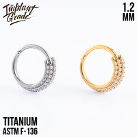 Кольцо-кликер Coliseum 1.2 мм (16 G)