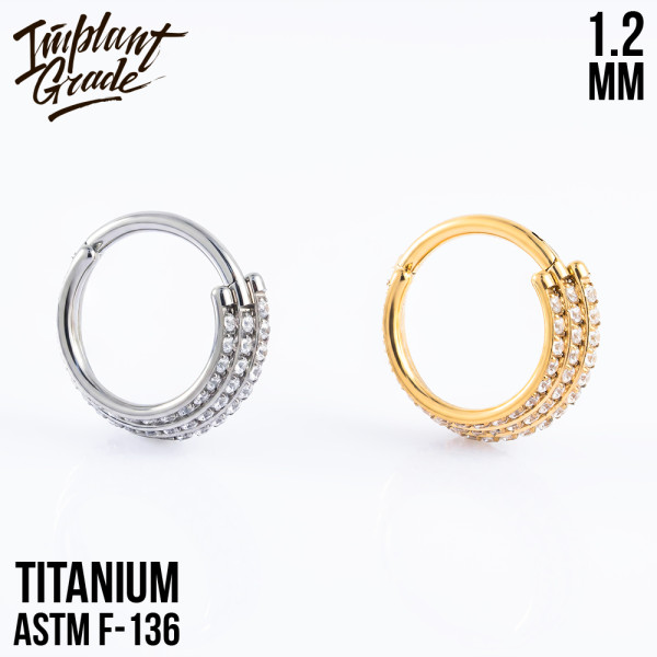 Кольцо-кликер Coliseum 1.2 мм (16 G)