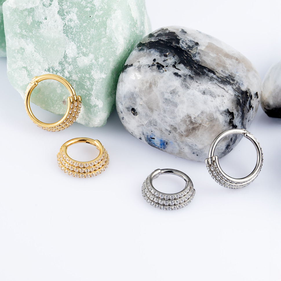 Кольцо-кликер Coliseum 1.2 мм (16 G)