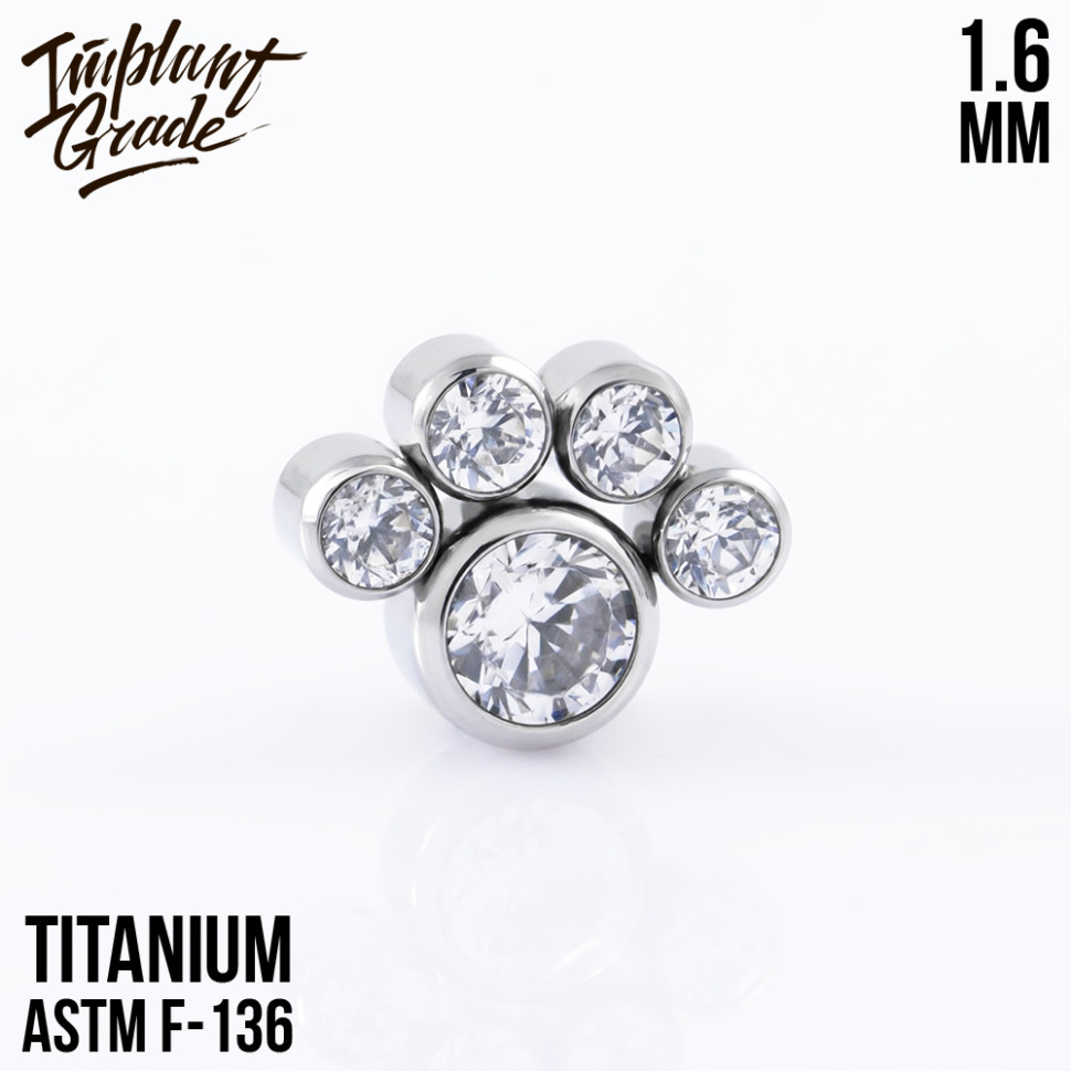 Накрутка Teddy paw 1.6 мм