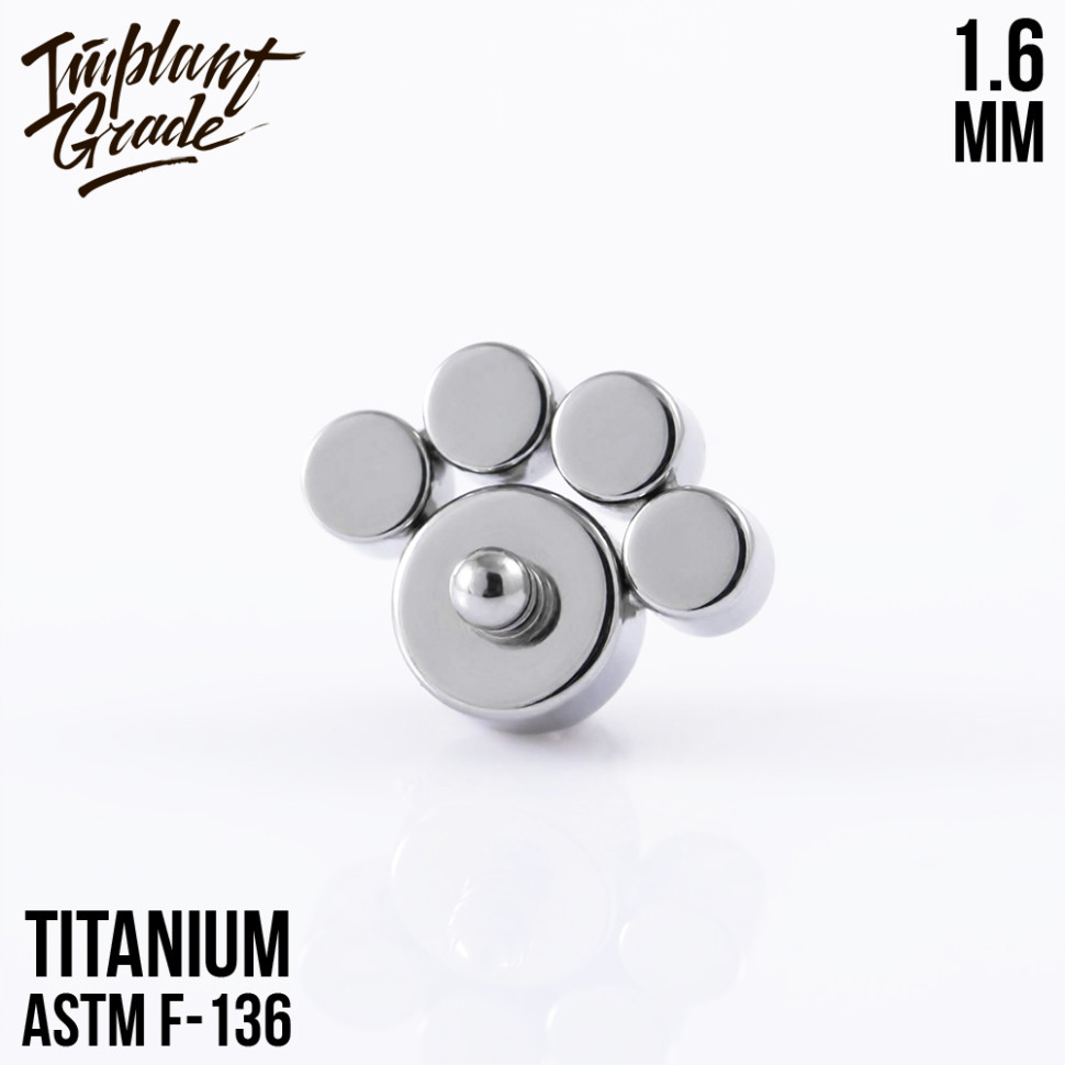 Накрутка Teddy paw 1.6 мм