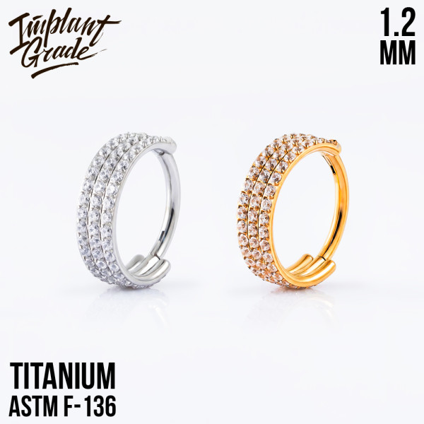 Кольцо-кликер Kelly 1.2 мм (16 G)