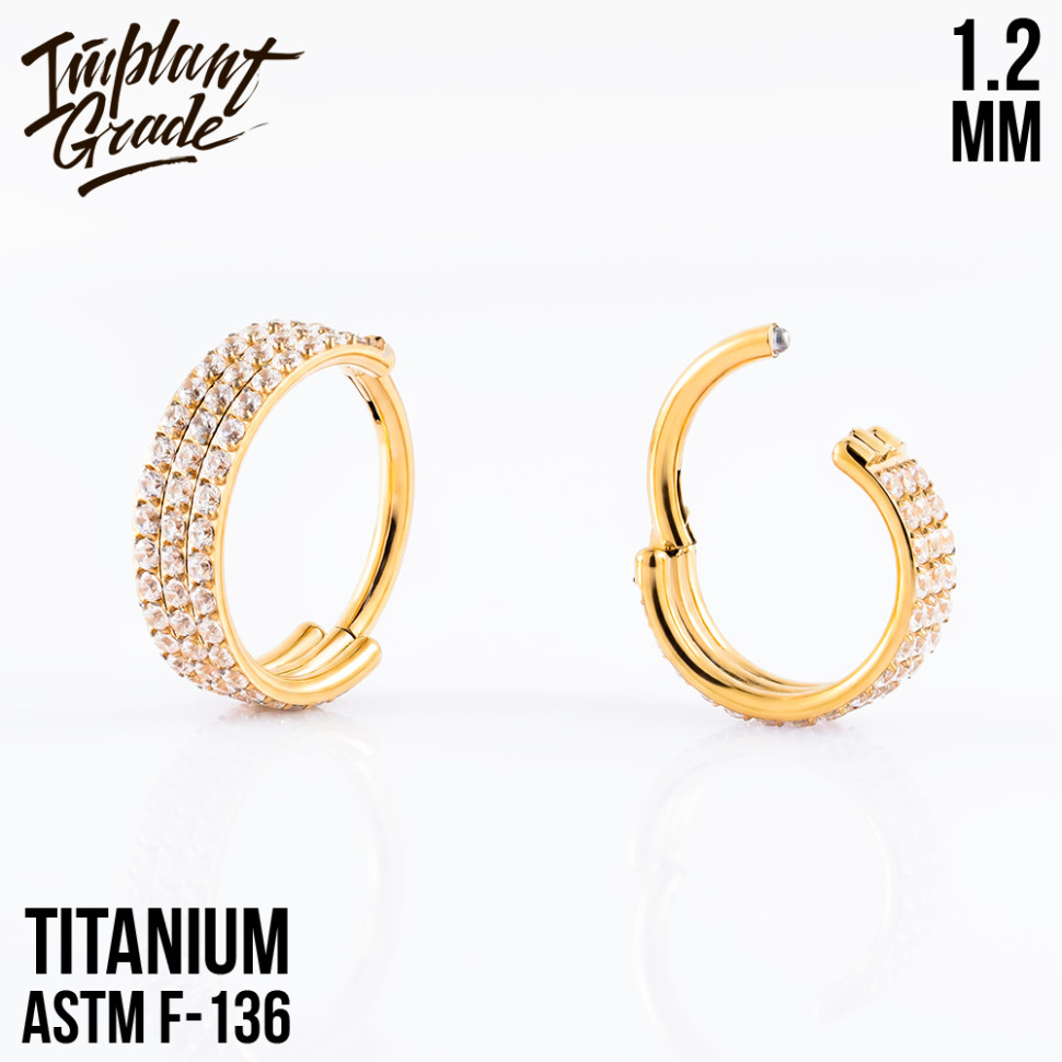 Кольцо-кликер Kelly 1.2 мм (16 G)