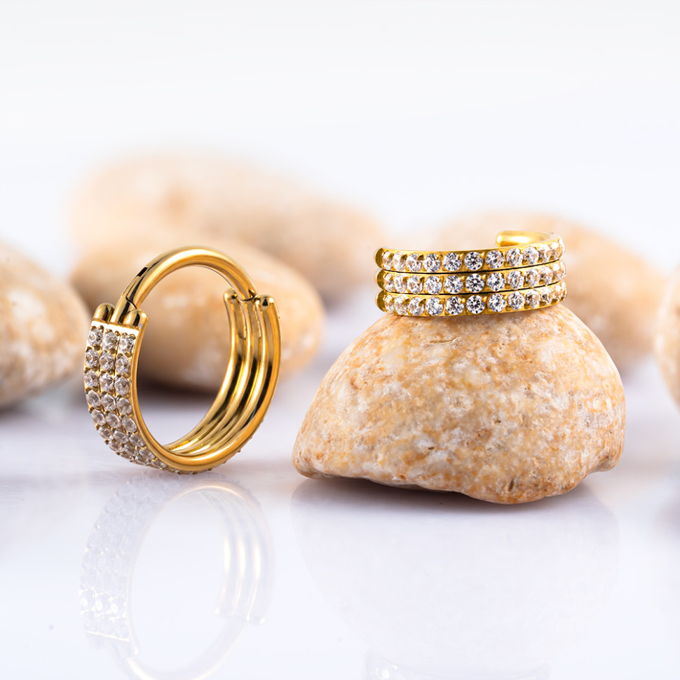 Кольцо-кликер Kelly 1.2 мм (16 G)