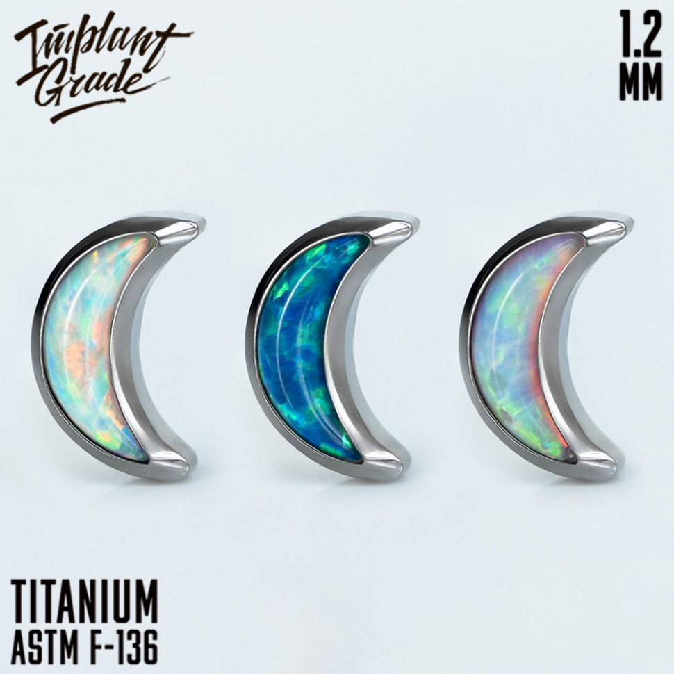 Накрутка Half Moon Opal 1.2 мм