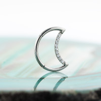 Кольцо-кликер Moon 1.2 мм (16 G)