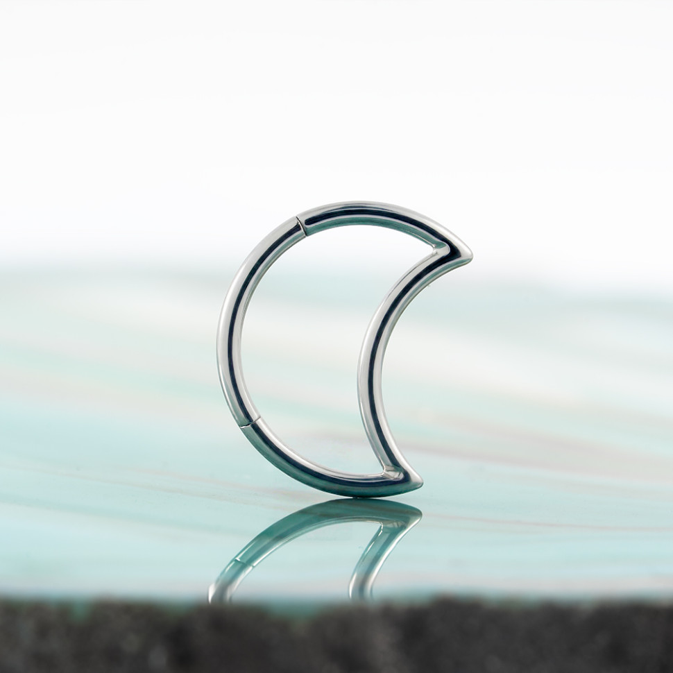 Кольцо-кликер Moon 1.2 мм (16 G)