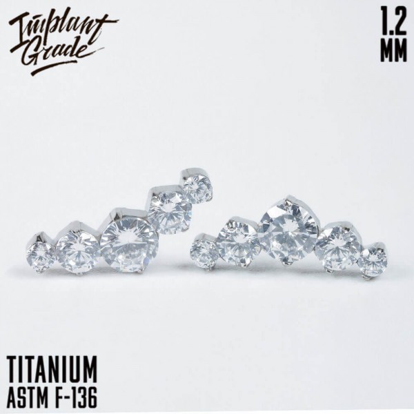 Накрутка-кластер 5К Crystal vol.2 1.2 мм