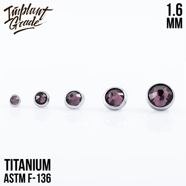 Накрутка Amethyst 1.6 мм