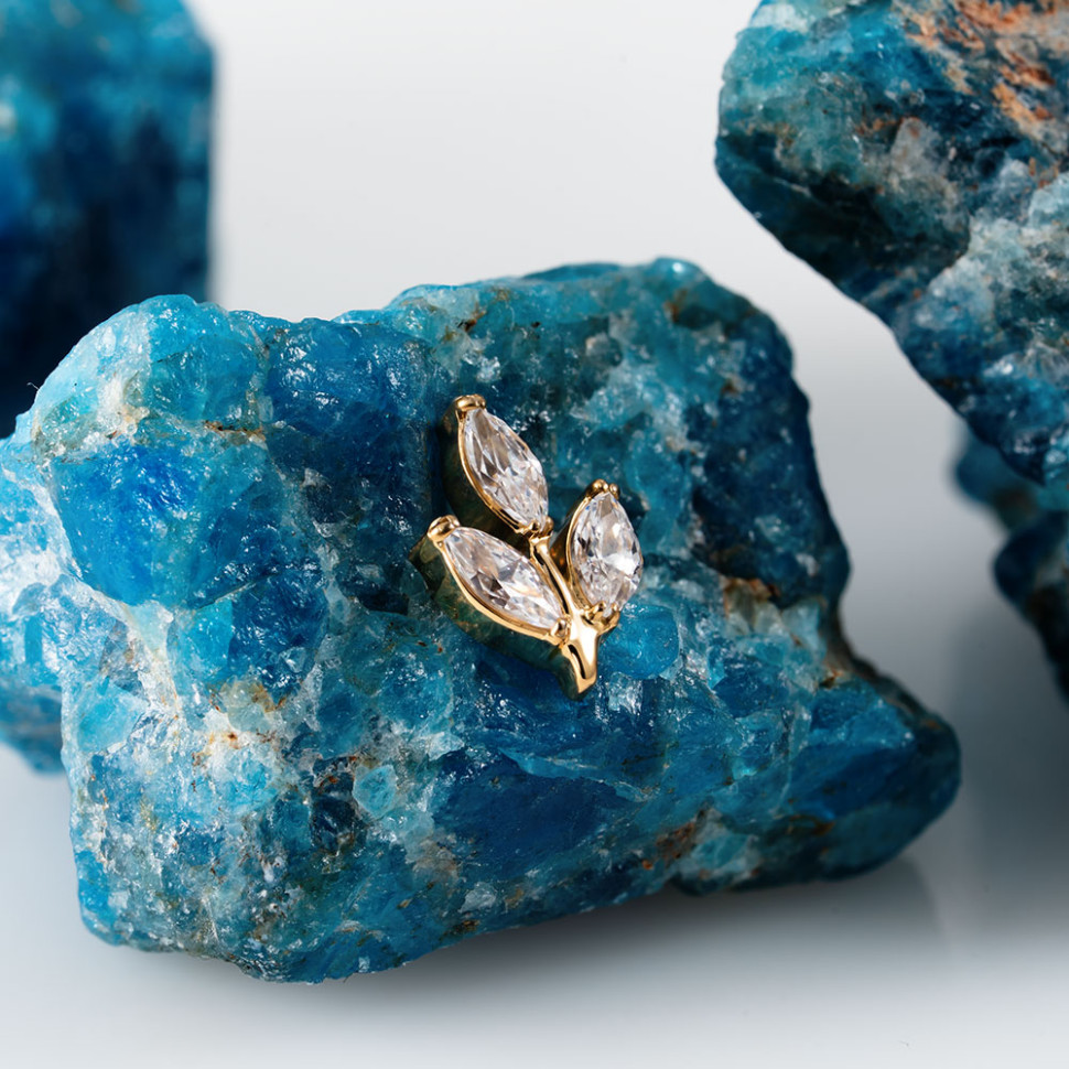 Накрутка Leaf Crystal 1.2 мм
