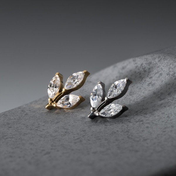 Накрутка Leaf Crystal 1.2 мм