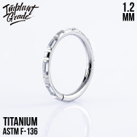 Кольцо-кликер Feya 1.2 мм (16 G)