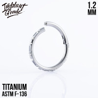 Кольцо-кликер Feya 1.2 мм (16 G)