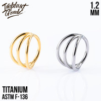 Кольцо-кликер Simple Trix 1.2 мм (16 G)