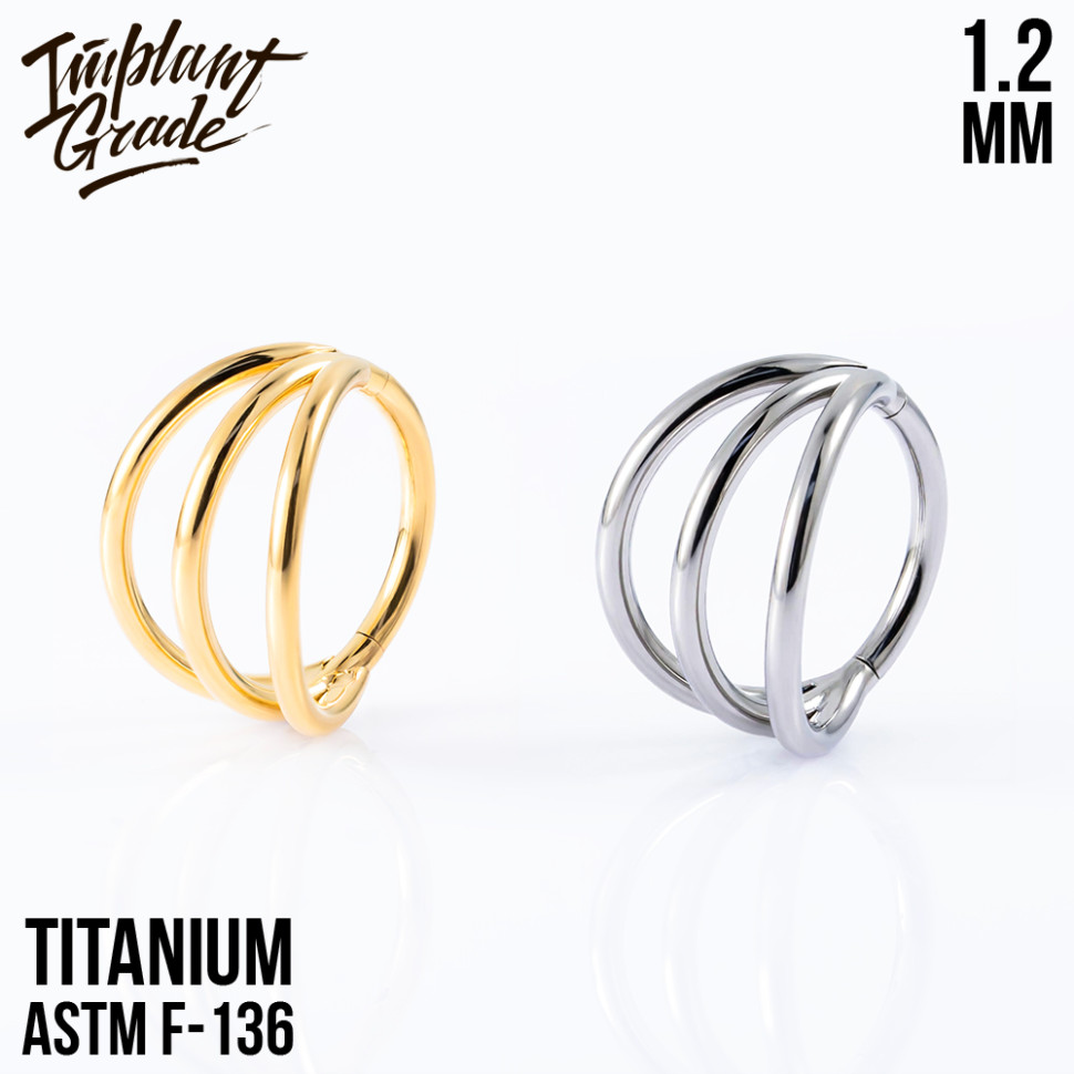 Кольцо-кликер Simple Trix 1.2 мм (16 G)