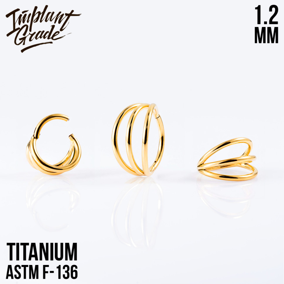 Кольцо-кликер Simple Trix 1.2 мм (16 G)