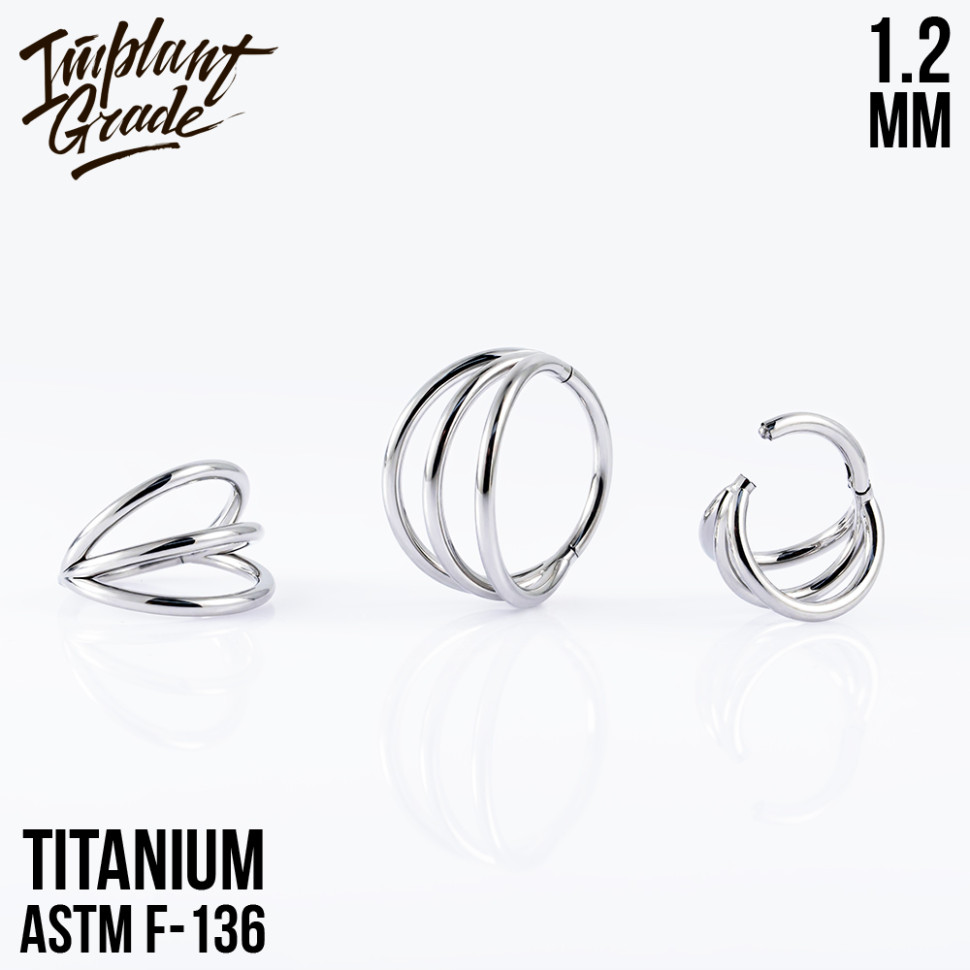 Кольцо-кликер Simple Trix 1.2 мм (16 G)