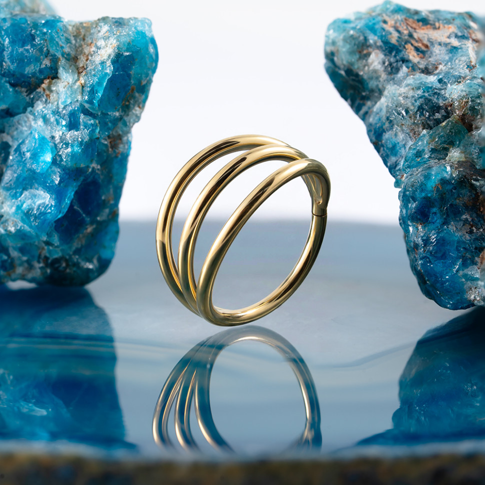 Кольцо-кликер Simple Trix 1.2 мм (16 G)