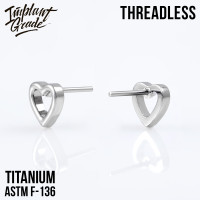 Топ Heart Symbol mini безрезьбовой