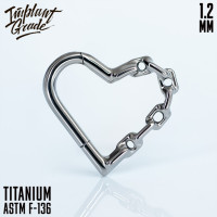Кольцо-кликер Love Link 1.2 мм (16 G)