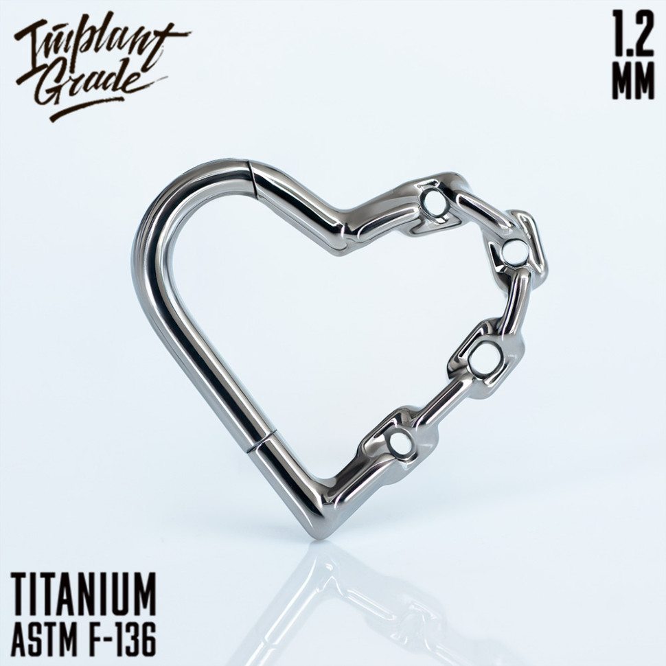 Кольцо-кликер Love Link 1.2 мм (16 G)