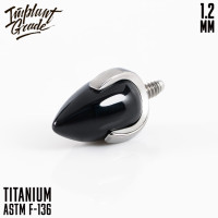 Накрутка Dragon Egg Black Onyx 1.2 мм