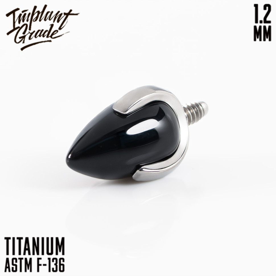 Накрутка Dragon Egg Black Onyx 1.2 мм