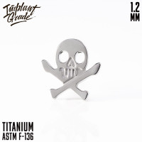 Накрутка Skull & Bones 1.2 мм
