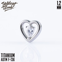 Накрутка Heart Drop 1.2 мм