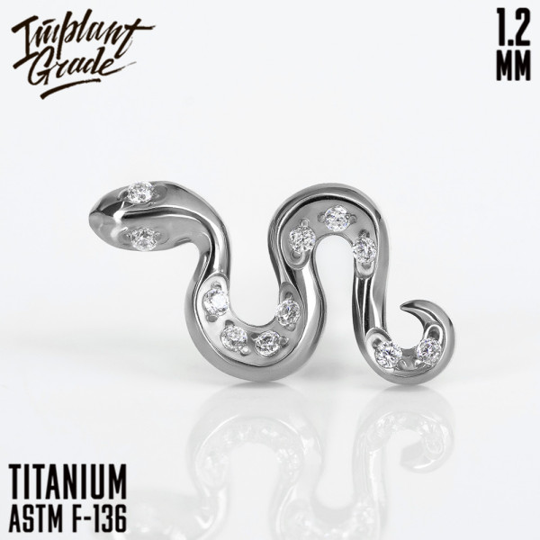 Накрутка Snake Crystal 1.2 мм