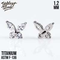 Накрутка Crystal Butterfly 1.2 мм Накрутка Crystal Butterfly 1.2 мм