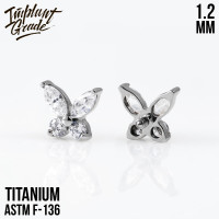 Накрутка Crystal Butterfly 1.2 мм Накрутка Crystal Butterfly 1.2 мм