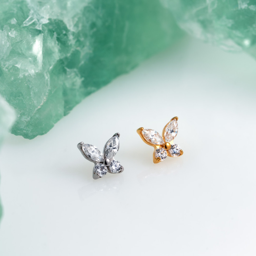 Накрутка Crystal Butterfly 1.2 мм  