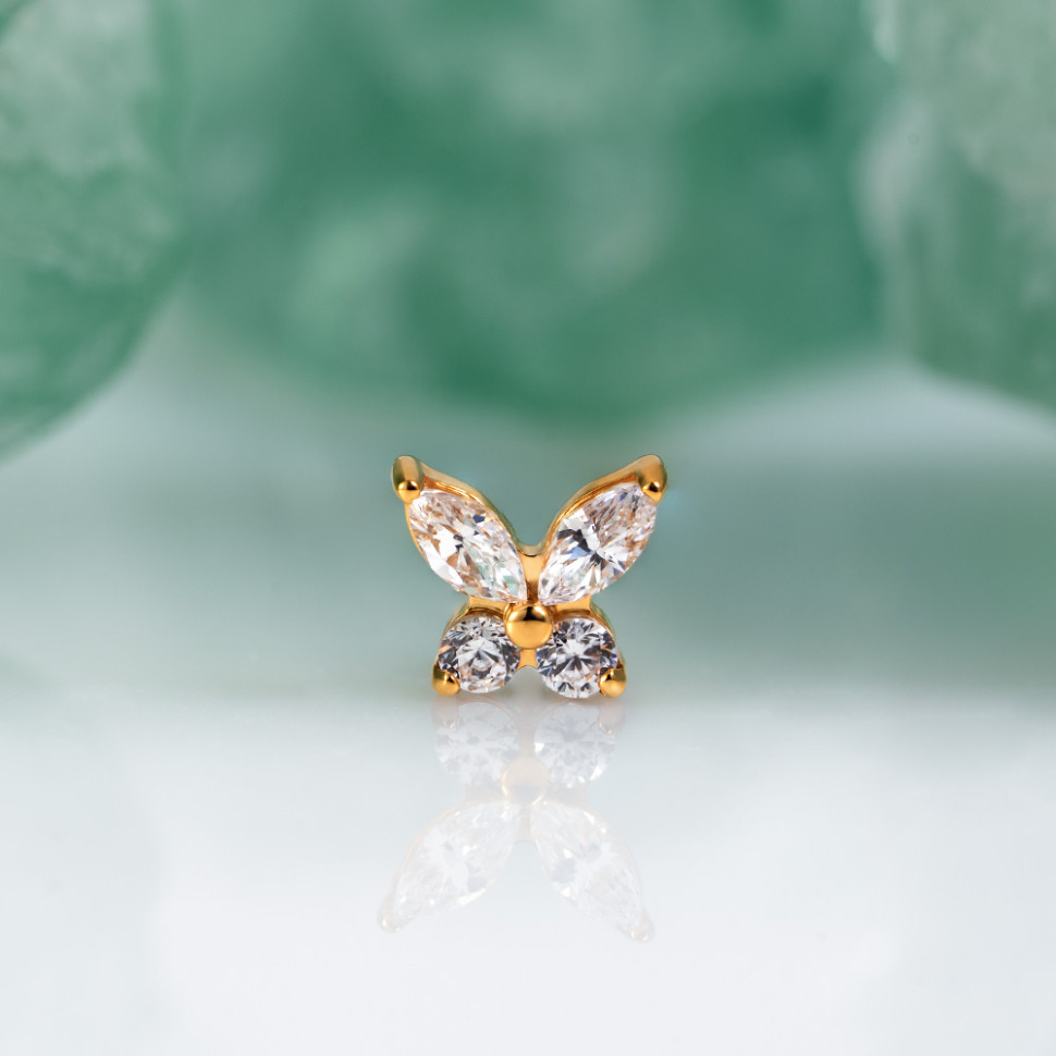 Накрутка Crystal Butterfly 1.2 мм  