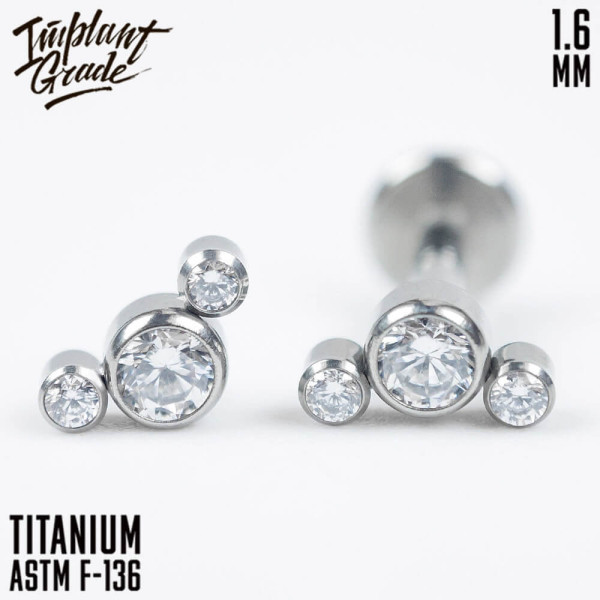 Накрутка-кластер 3K Crystal 1.6 мм