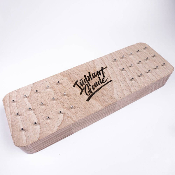 Стенд для накруток деревянный