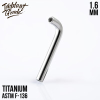 L-штанга для пирсинга 1.6 (14 G)