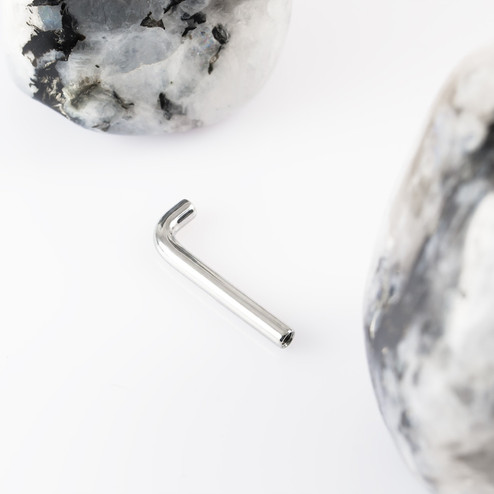 L-штанга для пирсинга 1.6 (14 G)