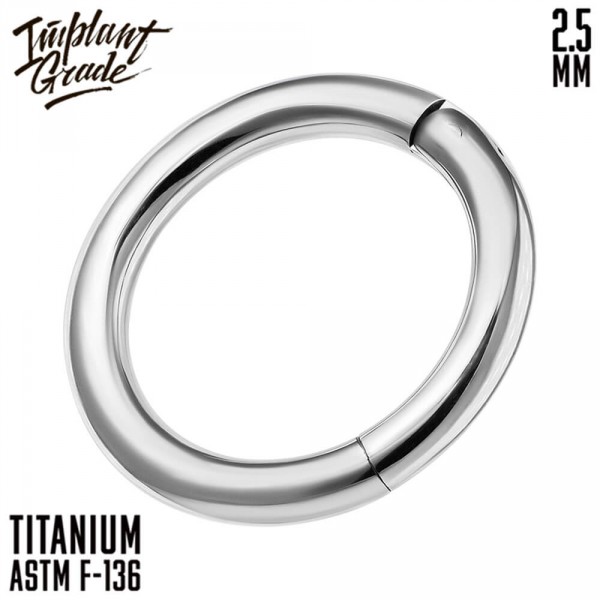 Кольцо-кликер 2.5 мм (10 G)