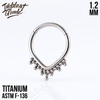 Кольцо-кликер Rudi 1.2 мм (16 G)