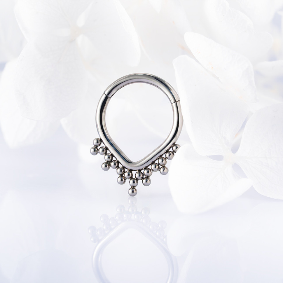 Кольцо-кликер Rudi 1.2 мм (16 G)