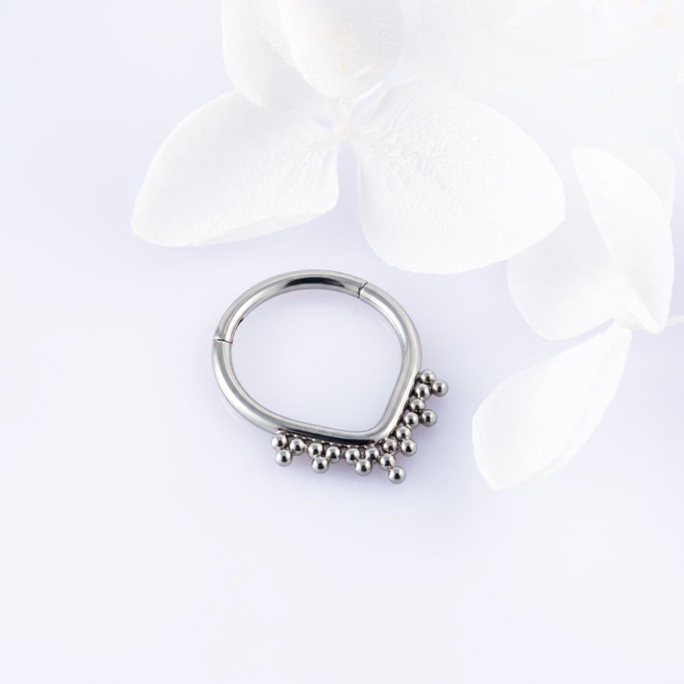 Кольцо-кликер Rudi 1.2 мм (16 G)