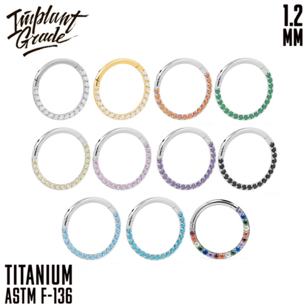 Кольцо-кликер Side 1.2 мм (16 G)