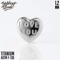 Накрутка Love You 1.2 мм