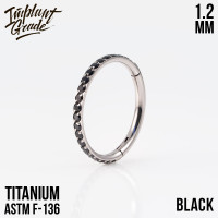 Кольцо-кликер Twilight 1.2 мм (16 G)